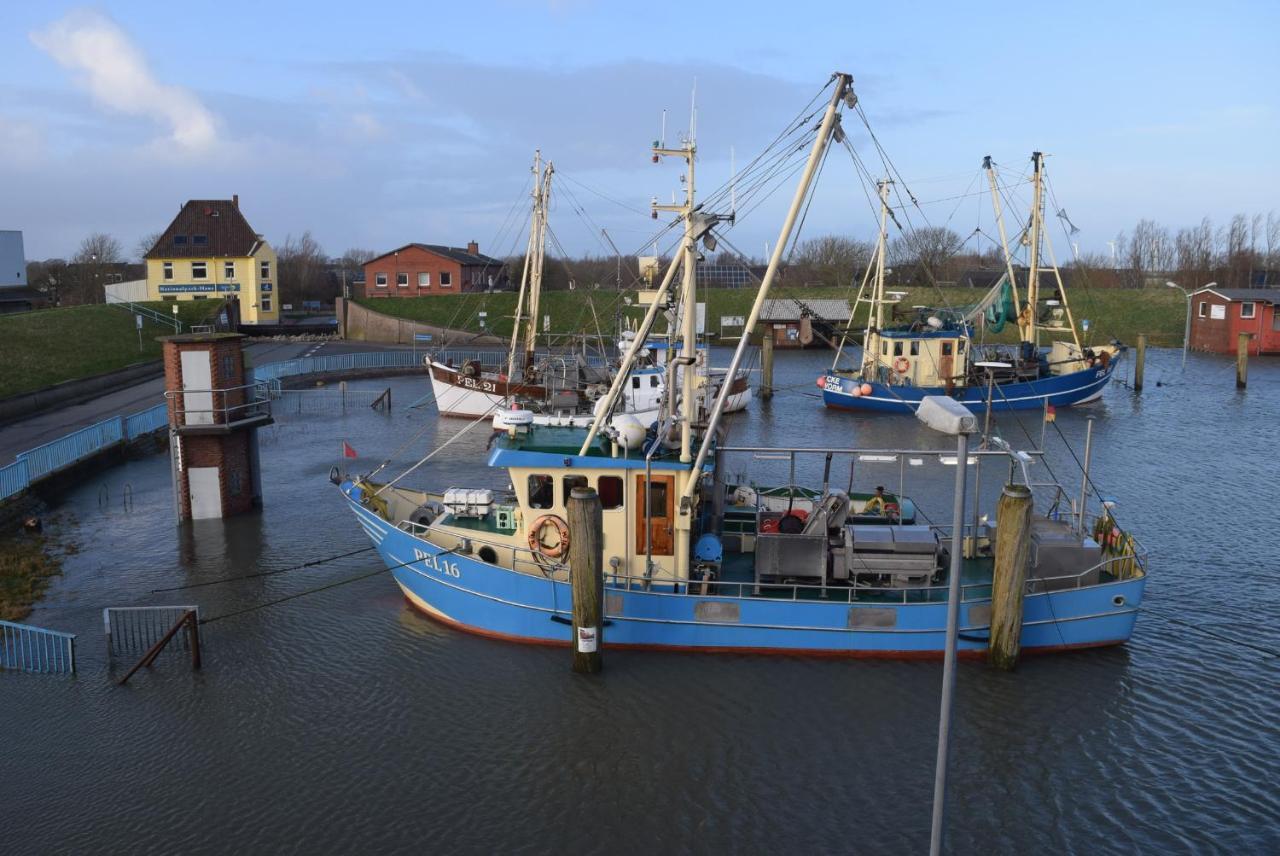 Heimathafen Ueber Hafen-Pub Leilighet Pellworm Eksteriør bilde
