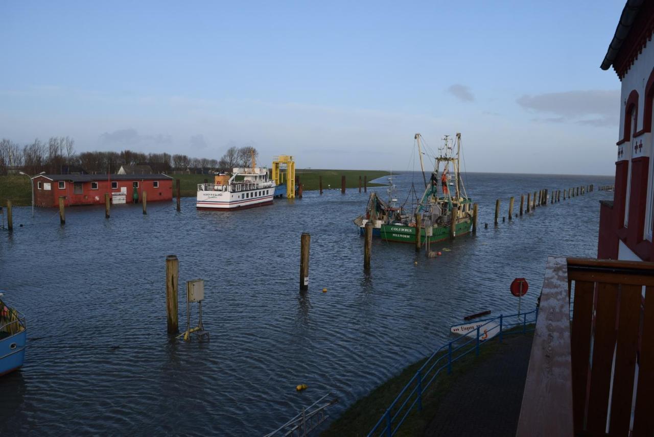 Heimathafen Ueber Hafen-Pub Leilighet Pellworm Eksteriør bilde